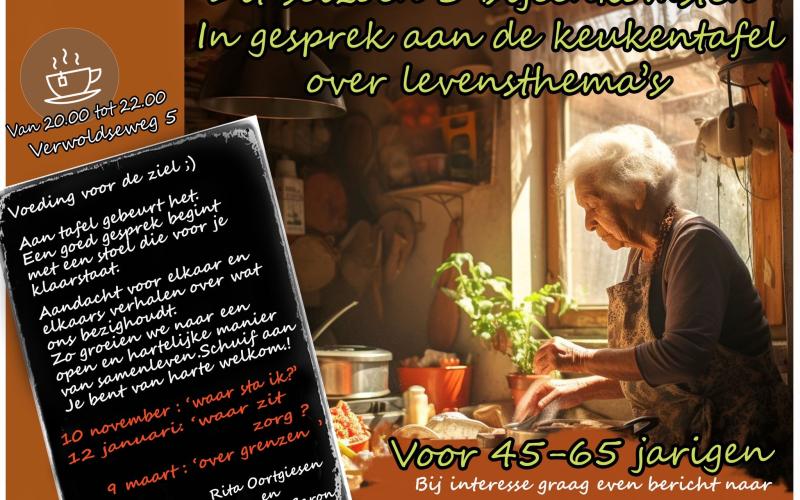 Gesprek aan de keukentafel: Waar zit zorg?